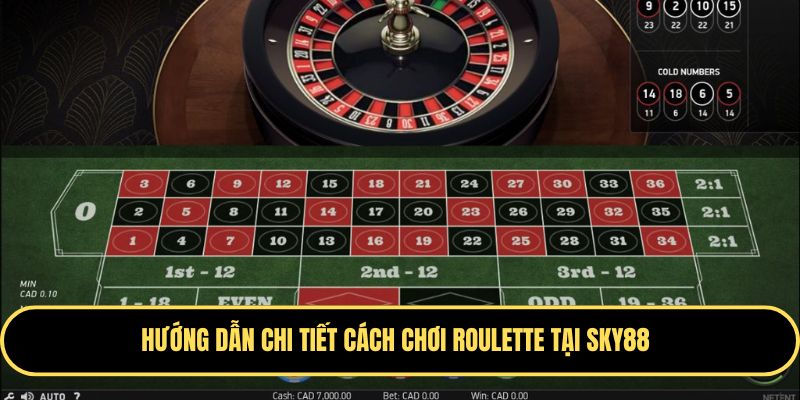 Chi tiết cách chơi Roulette cho newbie
