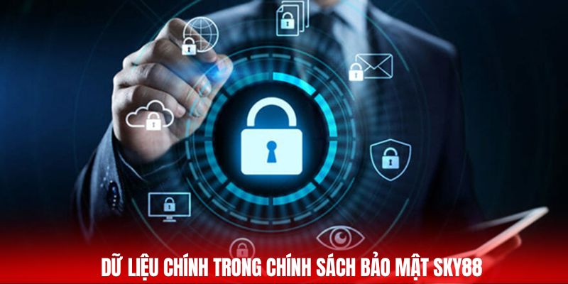 Dữ liệu chính trong chính sách bảo mật Sky88