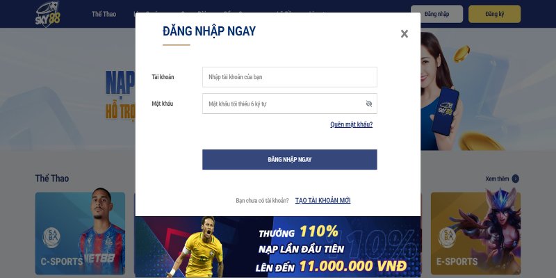 Phương thức truy cập vào Sky88 dễ dàng